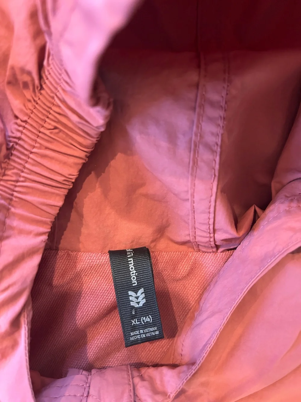 Youth 14 Waterproof Hooded Jacket - Dusty Rose